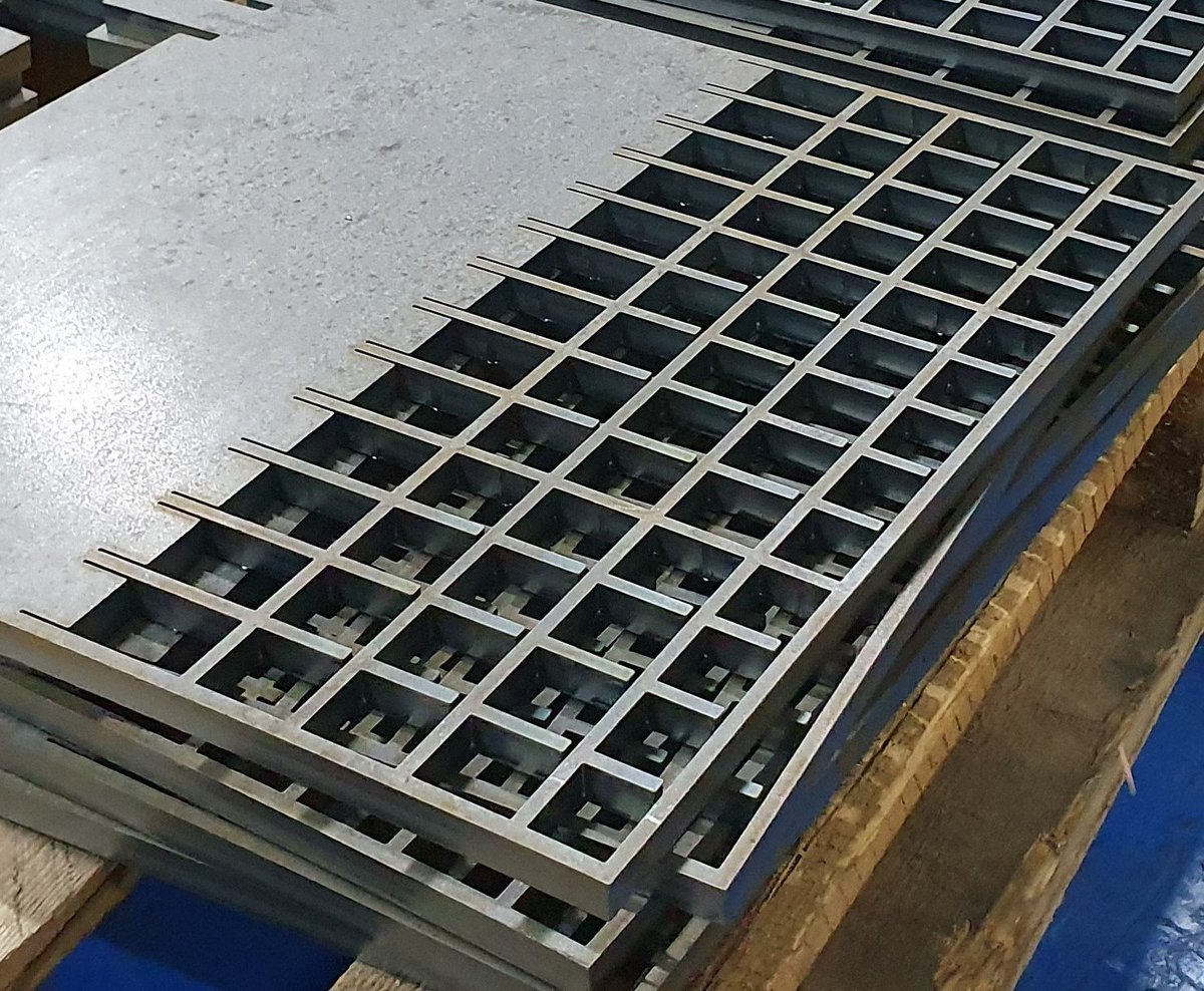 Look at how intricate this #FibreLaser cutting job is! Our Fibre Laser machines offer the highest accuracy without compromising on speed.  These would normally be waterjet cut, however with the latest fibre technology, these can now be #LaserCut:  bit.ly/2PyRauz #ukmfg