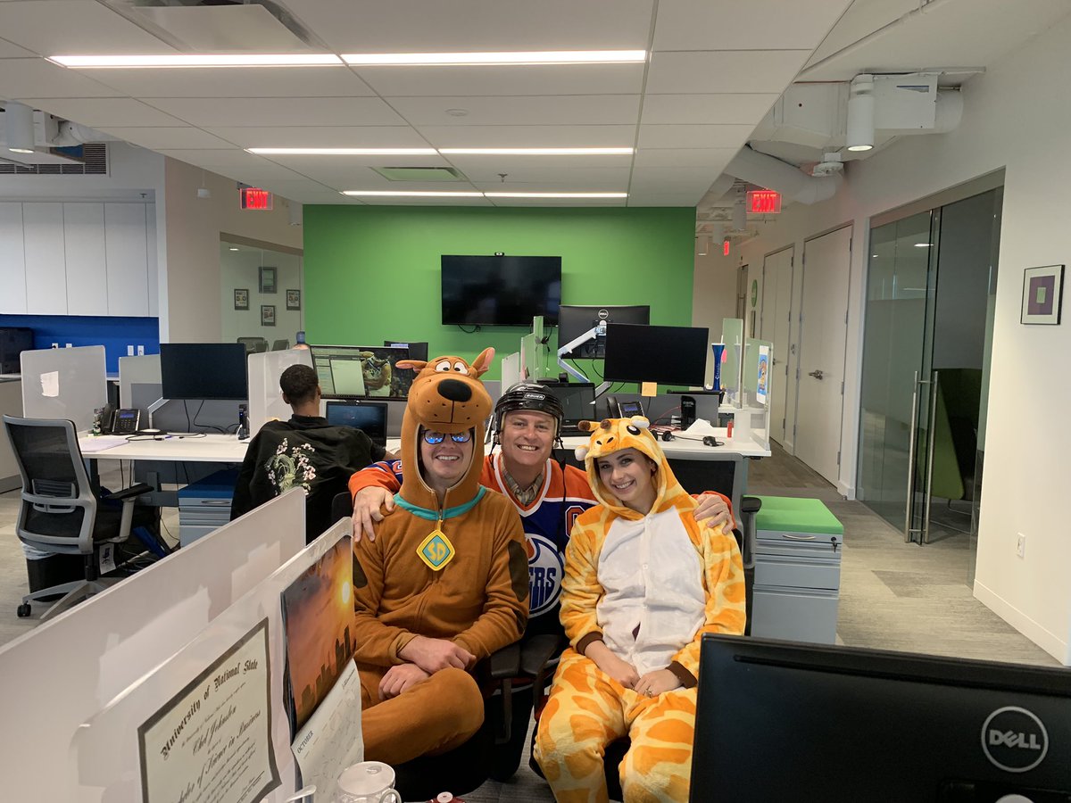 ClearVantage's tweet photo. It’s a zoo in here! We’re kicking off our Halloween festivities 🥳👻🎃 https://t.co/1nxenGov8p