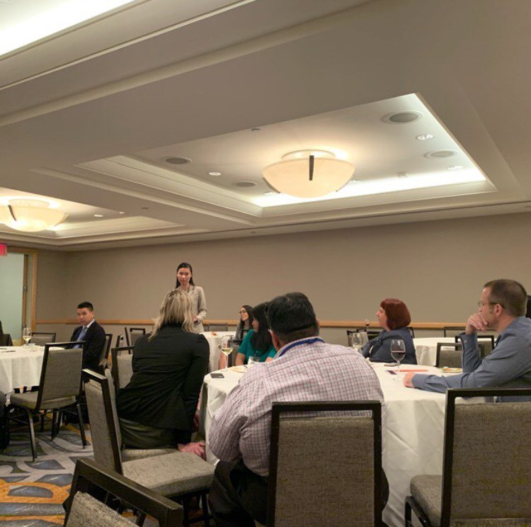 olemisspharmacy's tweet photo. Proud of P4 Yujing Zhang for presenting “Pharmacists’ Perception of the Autoverification of Medication Orders in Hospitals” at #ACCPAM2019. She also received a Clinical Administration PRN Student Travel Award and presented her honors thesis during the PRN’s business meeting! https://t.co/pUtjcMzhj7