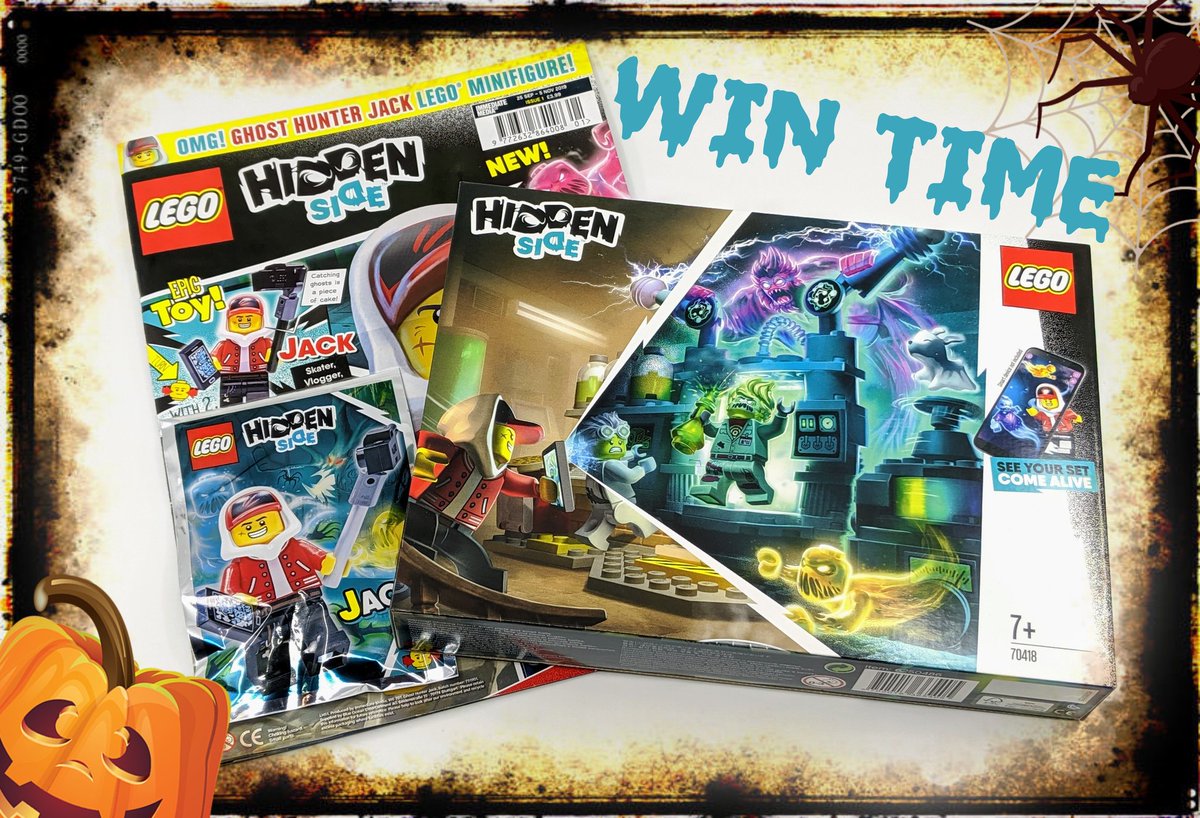 BricksFanz's tweet image. Happy #Halloween Retweet &amp;amp; Follow for a chance to win this spooky Hidden Side prize pack! bricksfanz.com/lego-hidden-si… (closes Nov 5th 2019 23:59)
