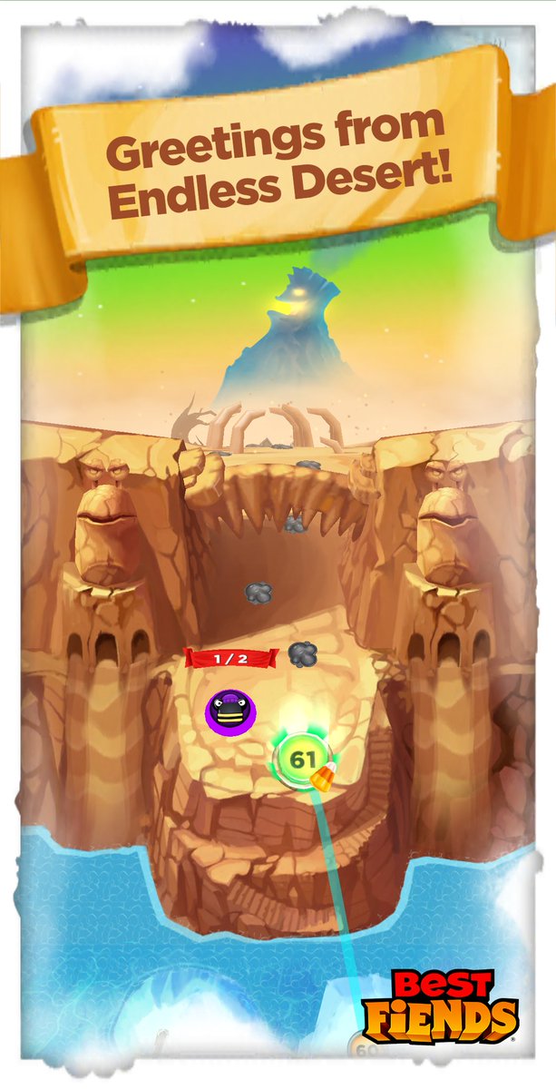 Lovesmyshoes's tweet photo. Gate Opened! Bring on the Endless Desert in #BestFiends - Download FREE - https://t.co/UkjeSPqjGQ via @bestfiends https://t.co/XBYtp1M4z0
