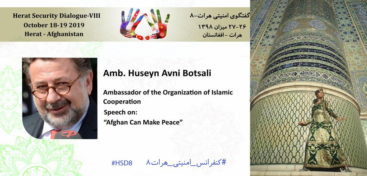 AISS_Afg's tweet photo. ICYMI, here is full video of #HSD8 “Concluding Panel: The Way Forward”
Panel led by @Samiullah_mahdi & discussions with Gen. Saleh Mohammad Registani; @FreshtaKarim & Amb. Huseyn Avni Botsali
https://t.co/jUPXlaKfjI https://t.co/afjVCkuNzz