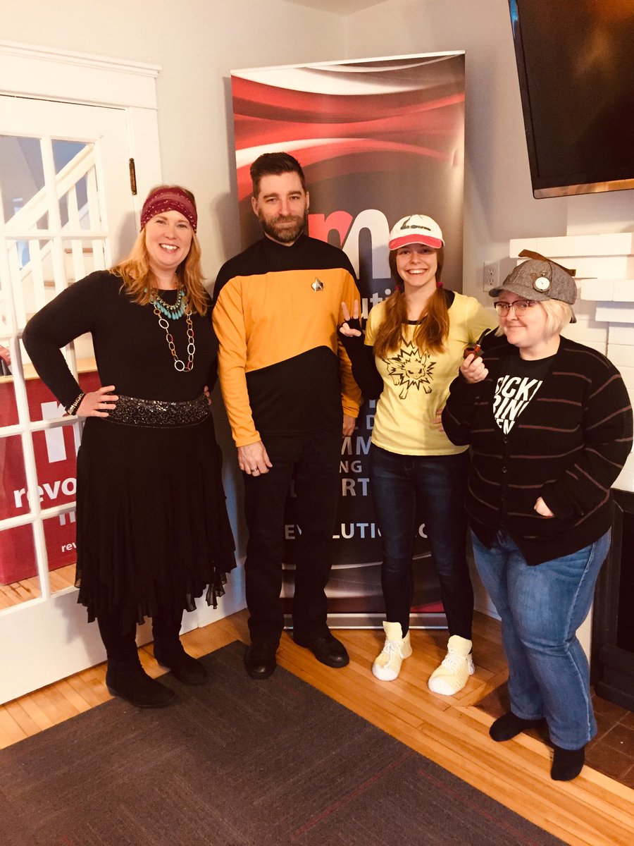 RevolutionPEI's tweet photo. Happy Halloween Everyone! #notjustforkids #dressupisfun https://t.co/CjS3sG57Bx