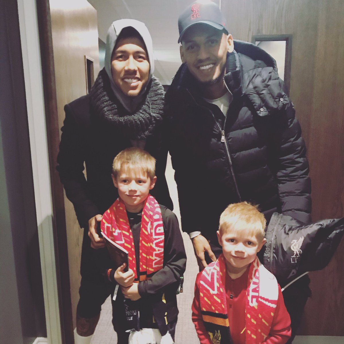 Rjcperformance's tweet image. Fair to say the boys introduction to the Reds family did not disappoint! Amazing night. #YNWA