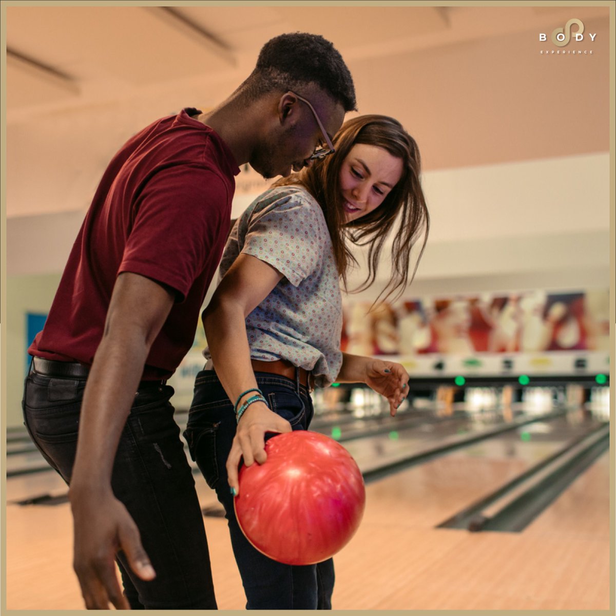 nambodyx's tweet photo. First date idea: go #bowling. 🎳 Intense workout + lots of kino... what's not to love? 😏💕🏋️‍♂️ #nambodyx https://t.co/84foou7QhR