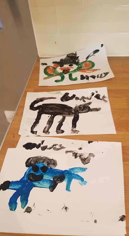 CedarCourtHome's tweet photo. Been doing some painting with our little trick or treaters today! We had lots of fun and made lots of mess! #halloween #intergenerational #artsandcrafts #pumpkinpainting #messmaking https://t.co/CJyHGPOwrL