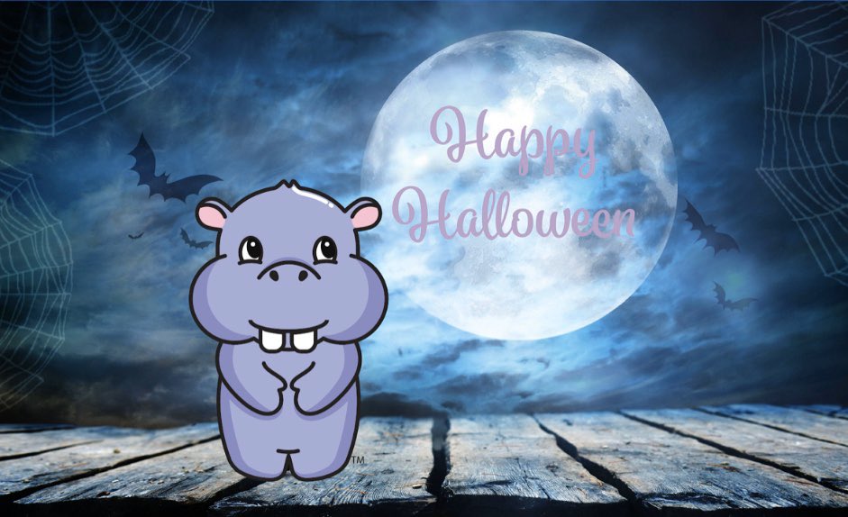 MimitheHippo's tweet photo. Happy Halloween! Don’t forget to brush and floss after enjoying those candy treats! 👻🦇🕸🕷🎃 #halloween #mimithehippo #pediatricdentistry #parenting #dentistry #candy https://t.co/JLyuFdfX8C