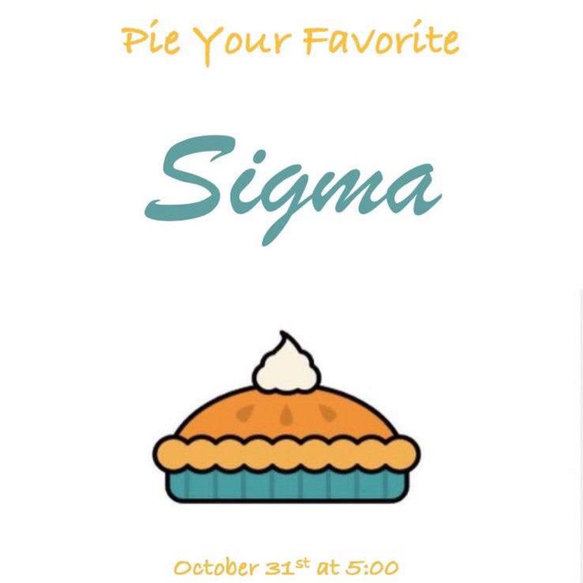 cscsigma's tweet image. 🤩TODAY!! 🅿🅸🅴 🆈🅾🆄🆁 🅵🅰🆅🅾🆁🅸🆃🅴 🆂🅸🅶🅼🅰 in support of March of Dimes! Starts at 5:00 in the Mabee Center! ✨💛