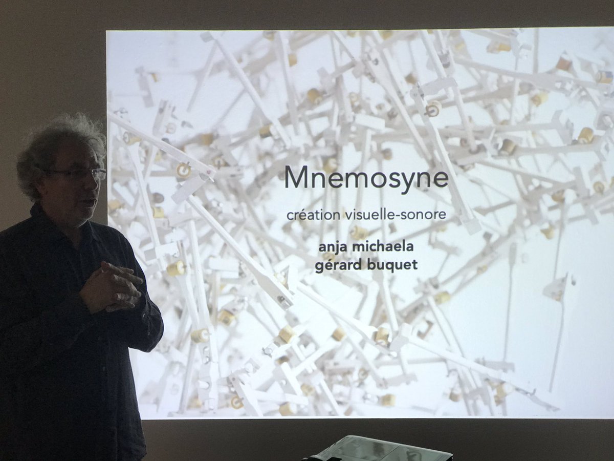 EnsembleFlashb1's tweet photo. RENCONTRE AVEC GÉRARD BUQUET & ANJA MICHAELA
Le #LaboFlashback accueille la présentation des ses artistes en résidence et leur création visuelle et sonore #Mnemosyne. En partenariat avec le Cercle des amis du musée Rigaud. #Perpignan #creation #residence #rencontre #artistes https://t.co/oDOkHXJjja