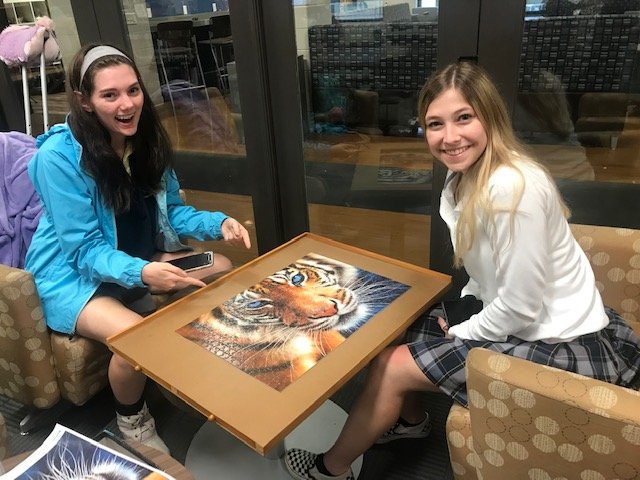 bbsLIBandLIFE's tweet photo. Hardest puzzle YET! Congrats to the 12+ students who worked to get to this accomplishment. 
#bbslibandlife  #wewillnotbedefeated #warriors https://t.co/sOm3YTAnof
