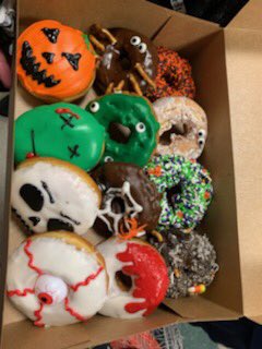 Our staff members got a well-deserved treat this morning!