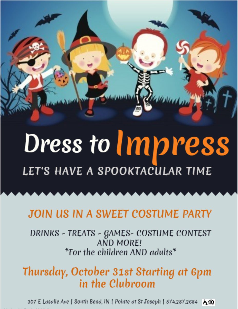 PointeAtStJoe's tweet image. Today is the Dress to Impress costume party! Bring your children and friends for games, food, and fun! #GettothePointe #LivingatthePointe #Residentappreciation