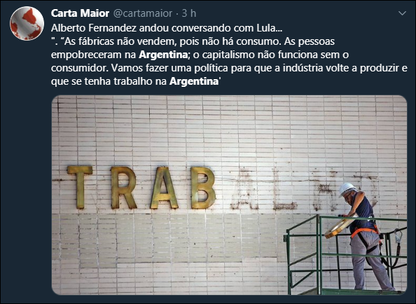 Thread para mostrar as desgraças do socialismo argentino: