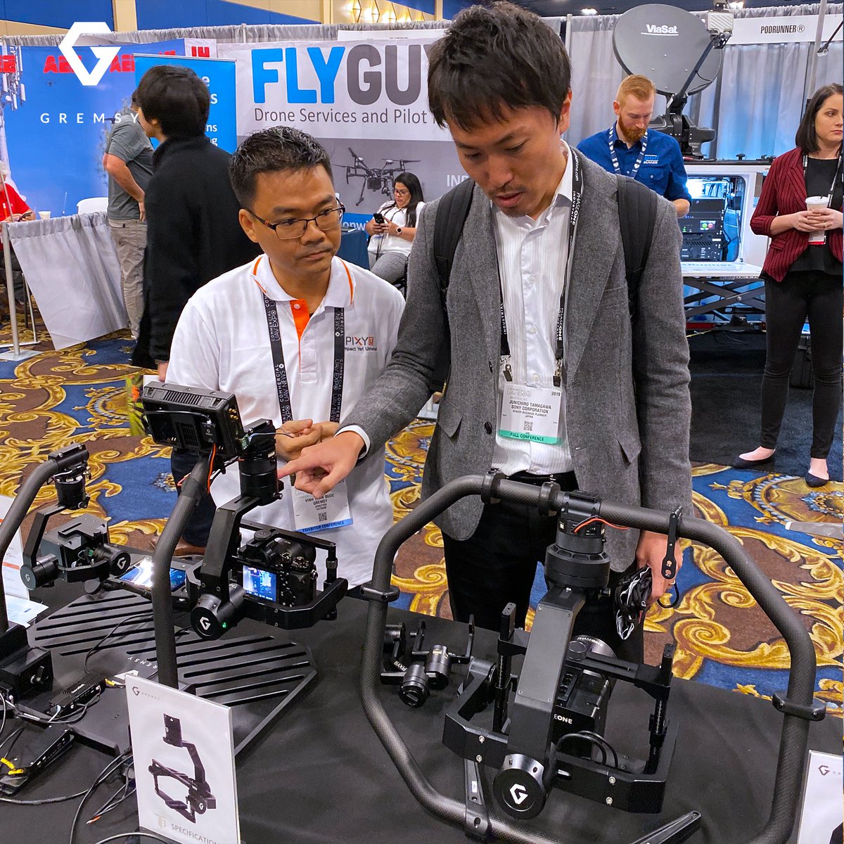 gremsytech's tweet photo. πππWhat an amazing few days!
We were very excited to have so many great visitors to our booth and also very happy to see Gremsy gimbals in many setups at #expouav19.
Thank you very much for visiting us and we look forward to the opportunity of serving you in the future! https://t.co/sIqXbnqvrS