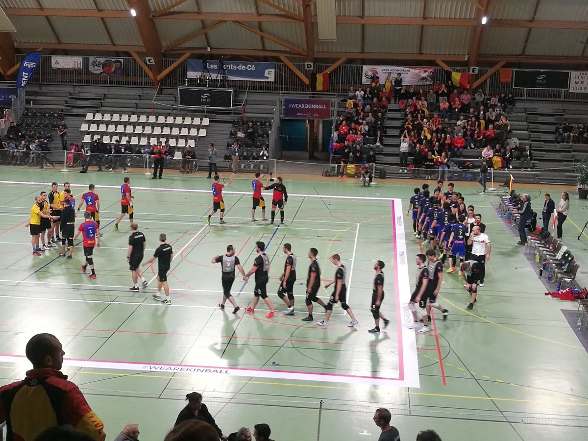 Le Canada remporte le premier match des phases qualificatives et reste donc dans la compétition ! 

🔵 : Belgique     1
⚪ : Canada       3
⚫ : Japon          0

#WeAreKinball #SportAngers #WorldCup2019