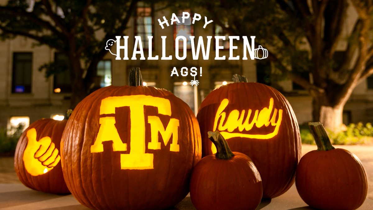 🎃🕸👻 Happy #Halloween, Aggies! 🎃🕸👻