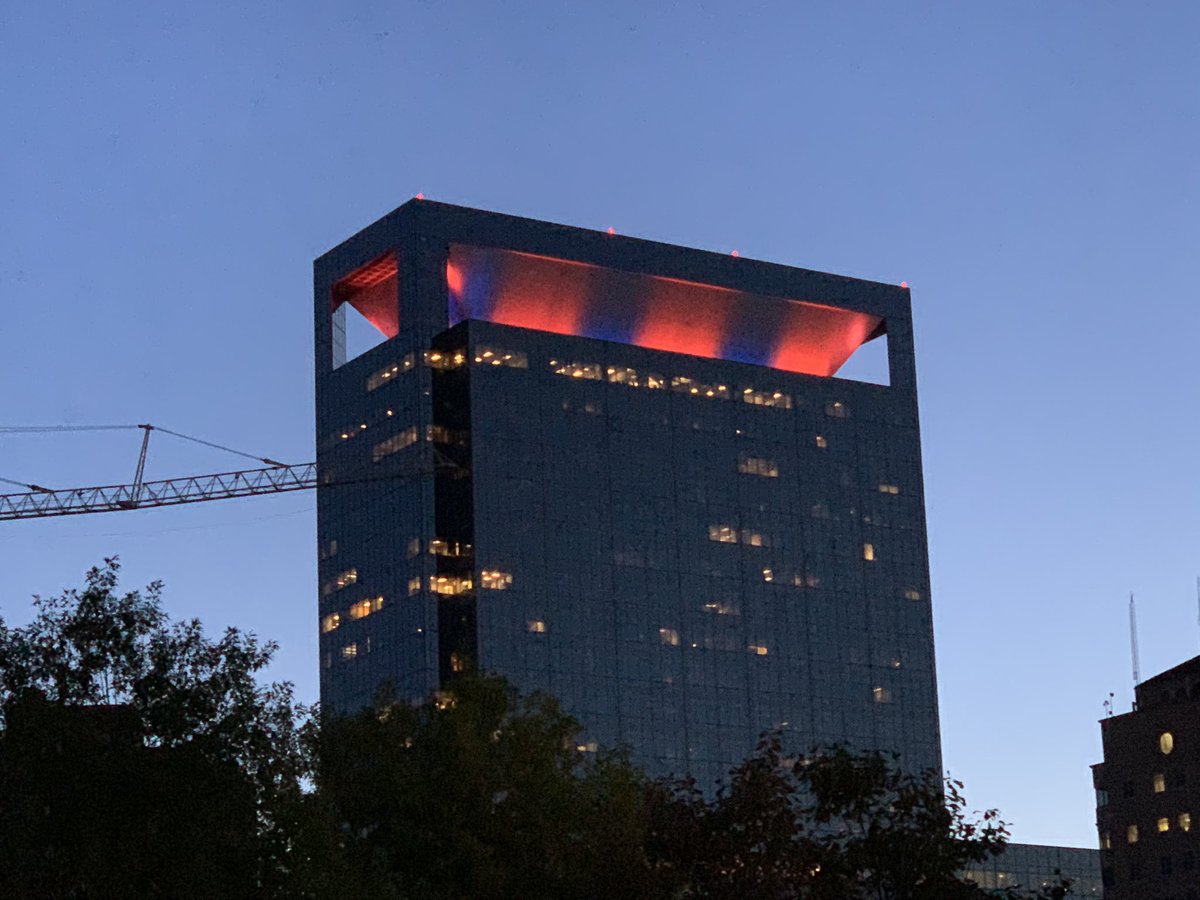 Bekra66's tweet photo. Texas Medical Center this AM. Congrats to DC on an historic season and a grand win. But… Go Astros!!! @michhebert01 @GregHoslerMDPhD @TimAllenMDJD https://t.co/xwBPGRKzJc