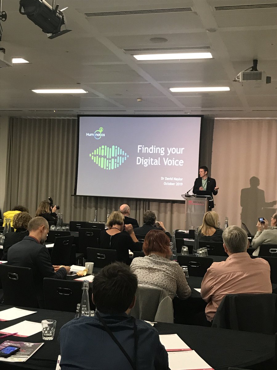 Now time to listen to Finding your Digital Voice with David Naylor, Founder, Humanotics
#AI #ML #ArtificialIntelligence #intoAI #Machinelearning #Deeplearning #Datascience #ComputerVision #Robotics