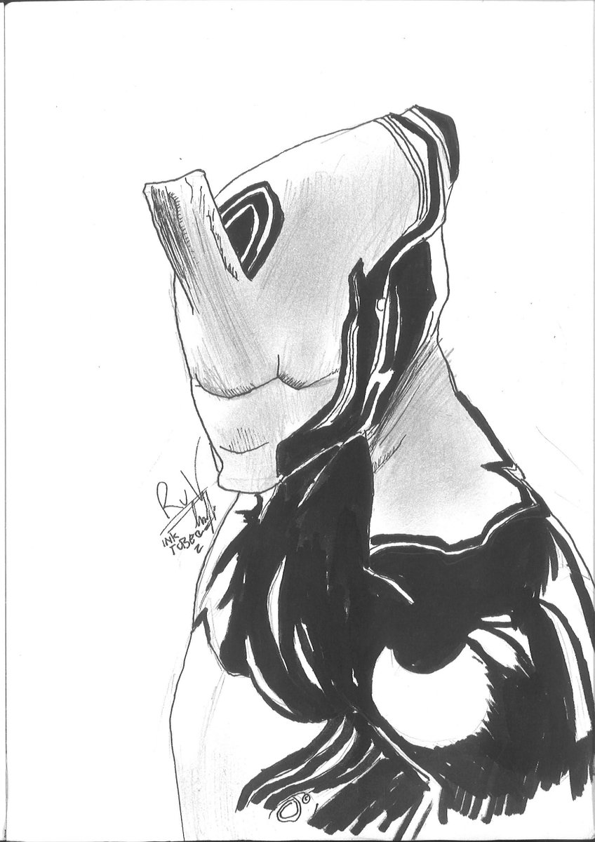 RuV_2nd's tweet photo. Warframe Inktober 2019
#Inktober #Inktober2019 #Warframe #Excalibur #Excaliburprotoskin #DarkSector #Equinox #EquinoxPrime #Wisp #warframefanart #WarframeInktober #Fanart #Illustration #Drawing https://t.co/tDGEKfNrSd