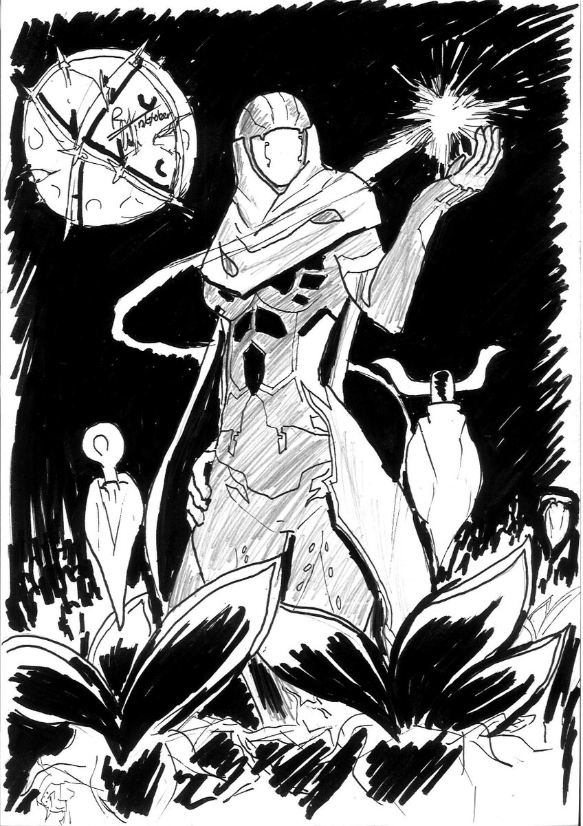 RuV_2nd's tweet photo. Warframe Inktober 2019
#Inktober #Inktober2019 #Warframe #Excalibur #Excaliburprotoskin #DarkSector #Equinox #EquinoxPrime #Wisp #warframefanart #WarframeInktober #Fanart #Illustration #Drawing https://t.co/tDGEKfNrSd