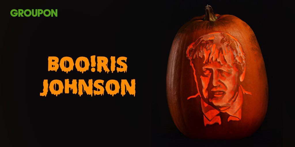Groupon UK (@groupon_uk) on Twitter photo Happy Halloween <a href="/BorisJohnson/">Boris Johnson</a> ! In case youâre doing a bit of pumpkin carving this evening⊠weâve created a stencil of you and your fellow politicians. Why not take 5 mins away from the election mayhem to create your one this evening? bit.ly/36vp2yC #Westmonsters Happy Halloween <a href="/BorisJohnson/">Boris Johnson</a> ! In case youâre doing a bit of pumpkin carving this evening⊠weâve created a stencil of you and your fellow politicians. Why not take 5 mins away from the election mayhem to create your one this evening? bit.ly/36vp2yC #Westmonsters