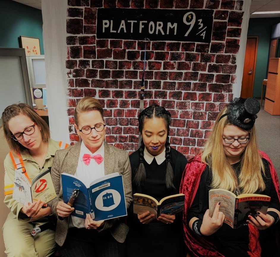 "Things we lose have a way of coming back to us in the end, if not always in the way we expect"

Just waiting for the train... #Hogwarts #WesternU #AlwaysLearning #CTLdoesHalloween #HappyHalloween
