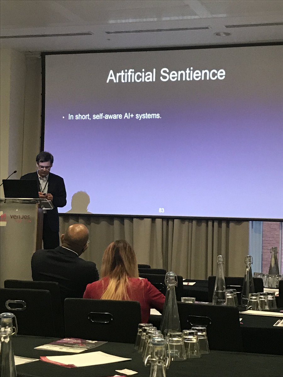 CXtechEvent's tweet image. Artificial Sentience and Digital Immortality presented by Andrew Lea, Professional AI practitioner and Visiting Research Fellow at University of Brighton
#AI #ML #ArtificialIntelligence #intoAI #Machinelearning #Deeplearning #Datascience #ComputerVision #Robotics