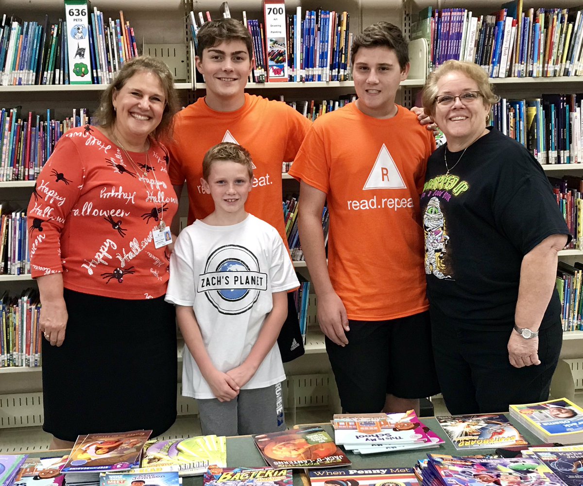 ReadRepeatOrg's tweet photo. Ready for an exciting day!  Kids at Oak Grove Elementary  get to Trick-or-Treat for new books purchased from Vance’s @PruSpirit national award!  Books from @FirstBook!  #zachsplanet #bookswithdiversity  #sincepruspirit #pruspirit2017 #pruspirit2019 @hubofschool  @HillsboroughSch https://t.co/8wdoaHoxy6
