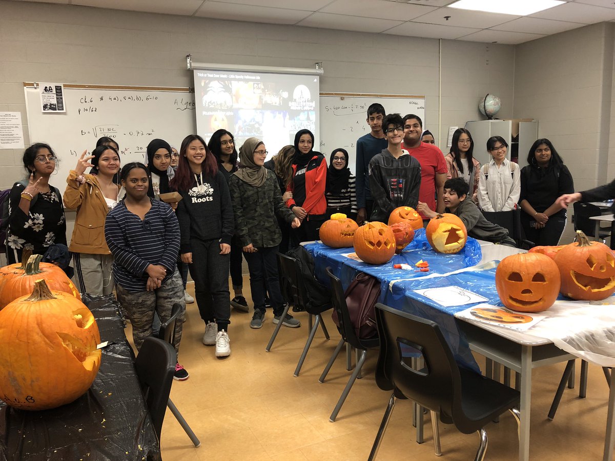 Collaborative Halloween fun with our RHSS DD, ESL and Diversity Students! Great work everyone! @RHSS