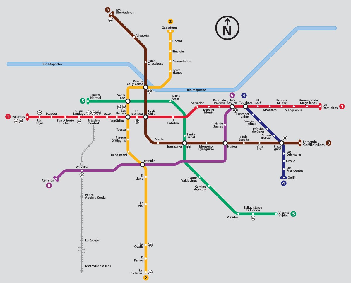 Metro de Santiago tweet media