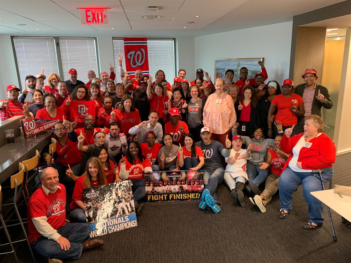 Celebrating an amazing World Series run and can’t wait to enjoy Houston tamales complements of our <a href="/MorganLewisLaw/">Morgan Lewis</a> Houston office! #GoNats #WeAreMorganLewis