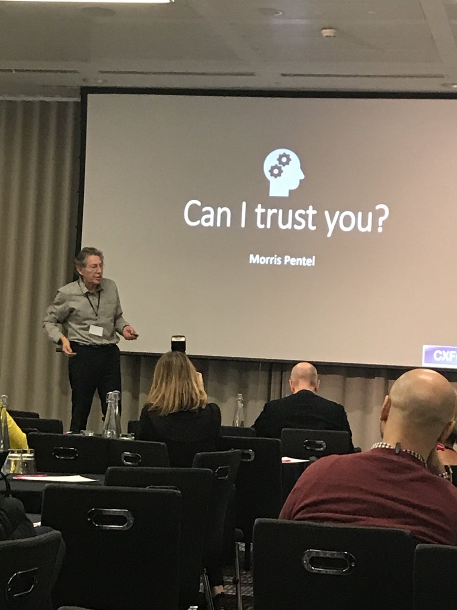 CXtechEvent's tweet image. Can I trust you? What does trust mean to consumers? This is what Morris Pentel, Chairman, CXFO, is talking to our delegates about right now!
#AI #ML #ArtificialIntelligence #intoAI #Machinelearning #Deeplearning #Datascience #ComputerVision #Robotics