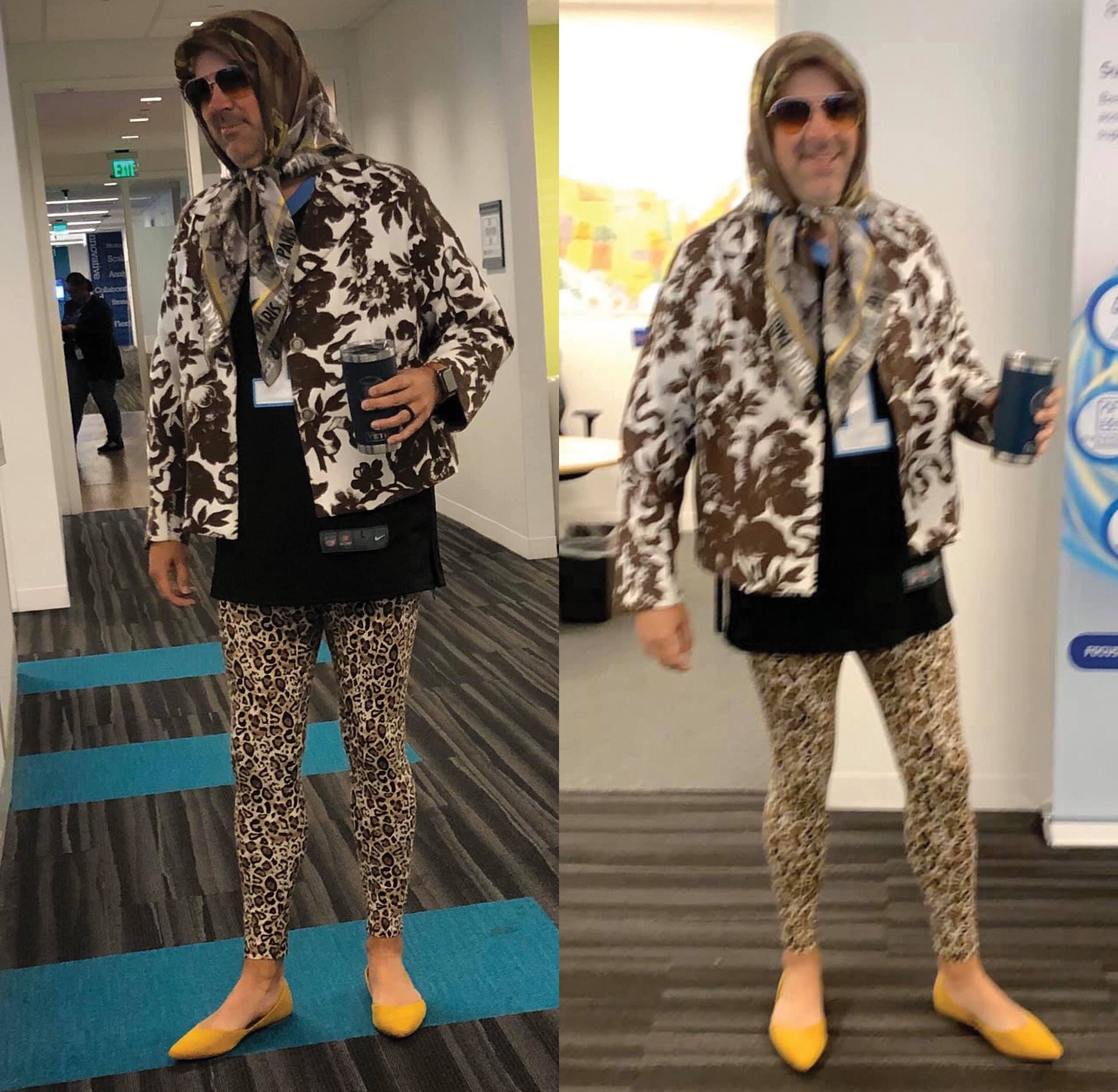 Nfl Memes On Twitter This Guy Said He S Cam Newton For Halloween And His Press Conference Is In An Hour