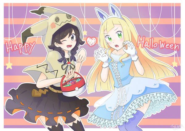 “Happy Halloween everyone!~”
