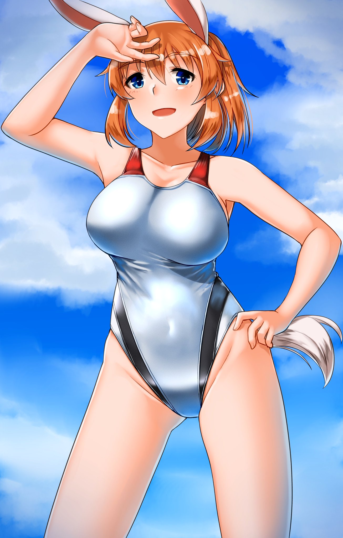 ヒろシ 501歌唱集記念ライブ 競泳水着の日 らしいのでワイも夏頃に描いたシャーリーを置いときます
