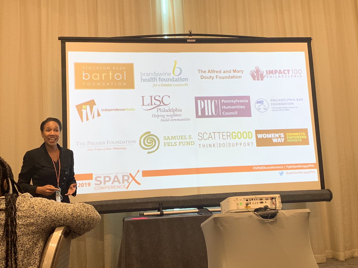 ScattergoodFdn's tweet image. Thrilled to be with @DariaTorres at #SPARXconference to talk about advancing #equity in #PHL through the @philanthropyPHL Equity Cohort