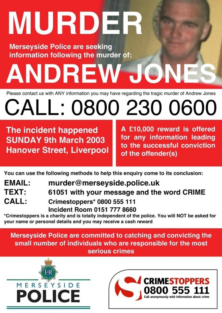 Please RT and help us get justice for Andrew, killed by a group of cowards