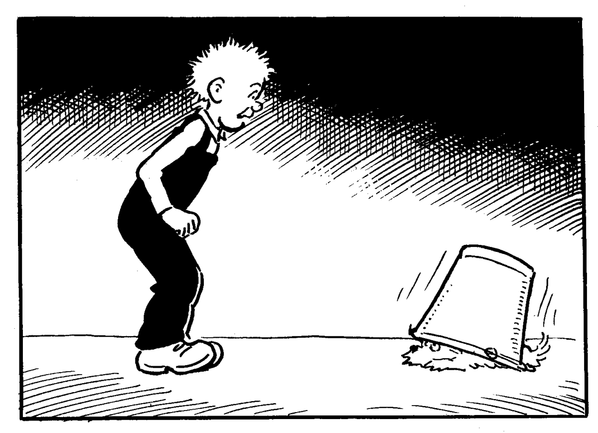 AbodysWullie's tweet photo. Wee Harry's no' haein' such a guid time in this week's @Sunday_Post !
#OorWullie #BonfireNicht #WeeHarry https://t.co/h7rQvSTND1