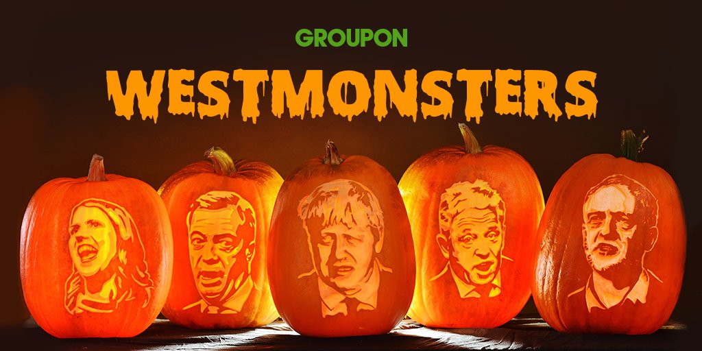 We're loving the #Britainhasexploded tweets today. This is what we do best! If you're in such a state of chaos that you haven't carved your pumpkins yet, we've got just the thing for you-our #Westmonster Pumpkin Carving Stencils bit.ly/36vp2yC   #Trickortreat