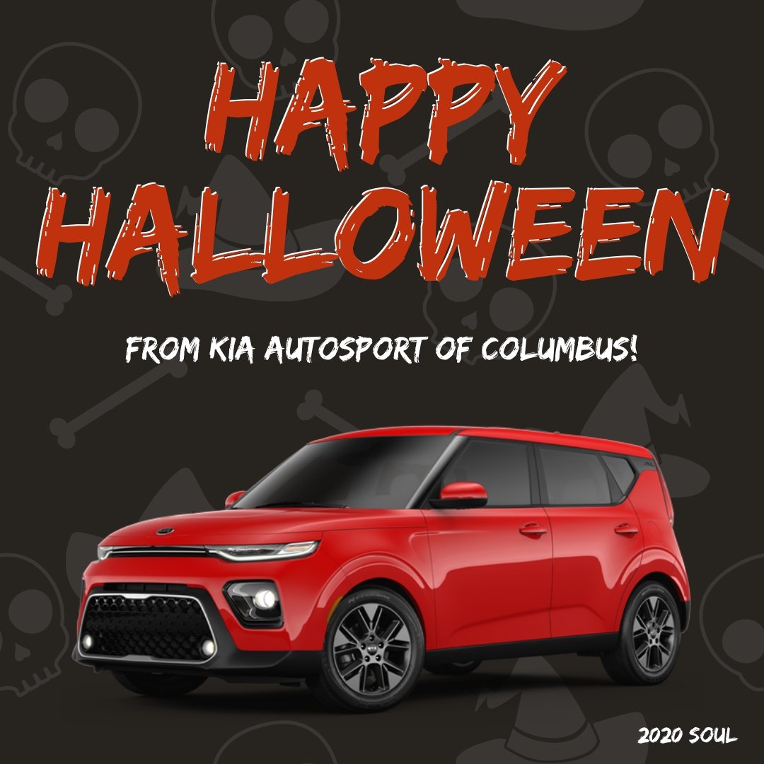 Happy Halloween from all of us at Kia Autosport Columbus! 🎃 If you're looking for a treat, check out our lineup of new vehicles! Shop now: bit.ly/2MTl73v