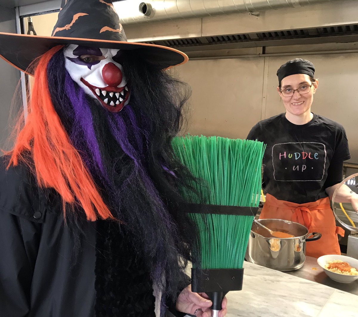 We love that Peter dressed for the occasion at our Social Eating session today! We’re at MA Mission, Halliwell Road every Thursday at 12pm serving tasty food and a cuppa. Joining us next week? #HuddleUp #AmbitionForAgeing