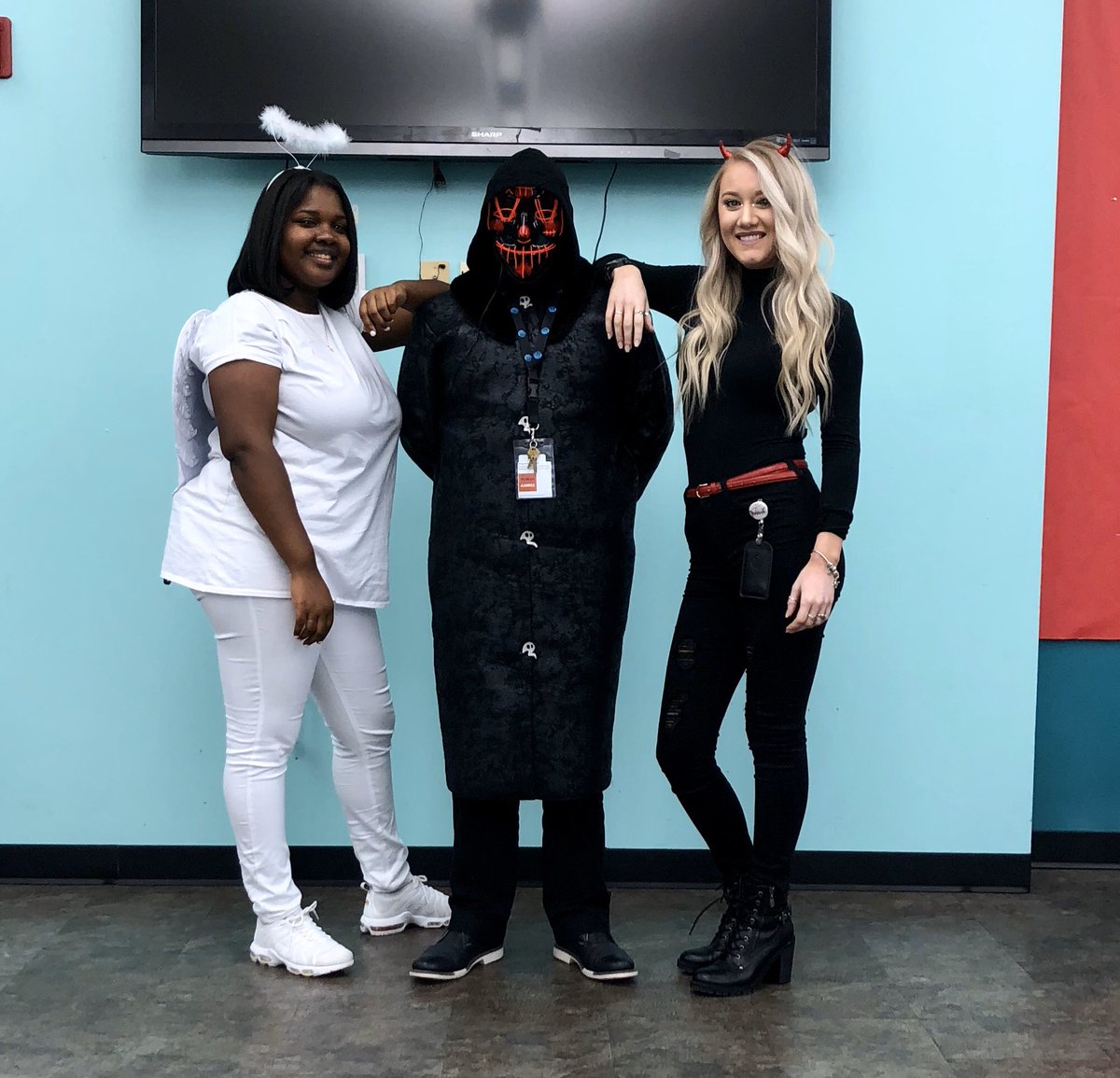 Savannah_M256's tweet photo. #HappyHalloween from the Huntsville #ISM @ATT center 🎃 @AlemsegedStarl1 @D3ATT @rwtt_85 #TrustTheProcess https://t.co/siF7d3lRfi