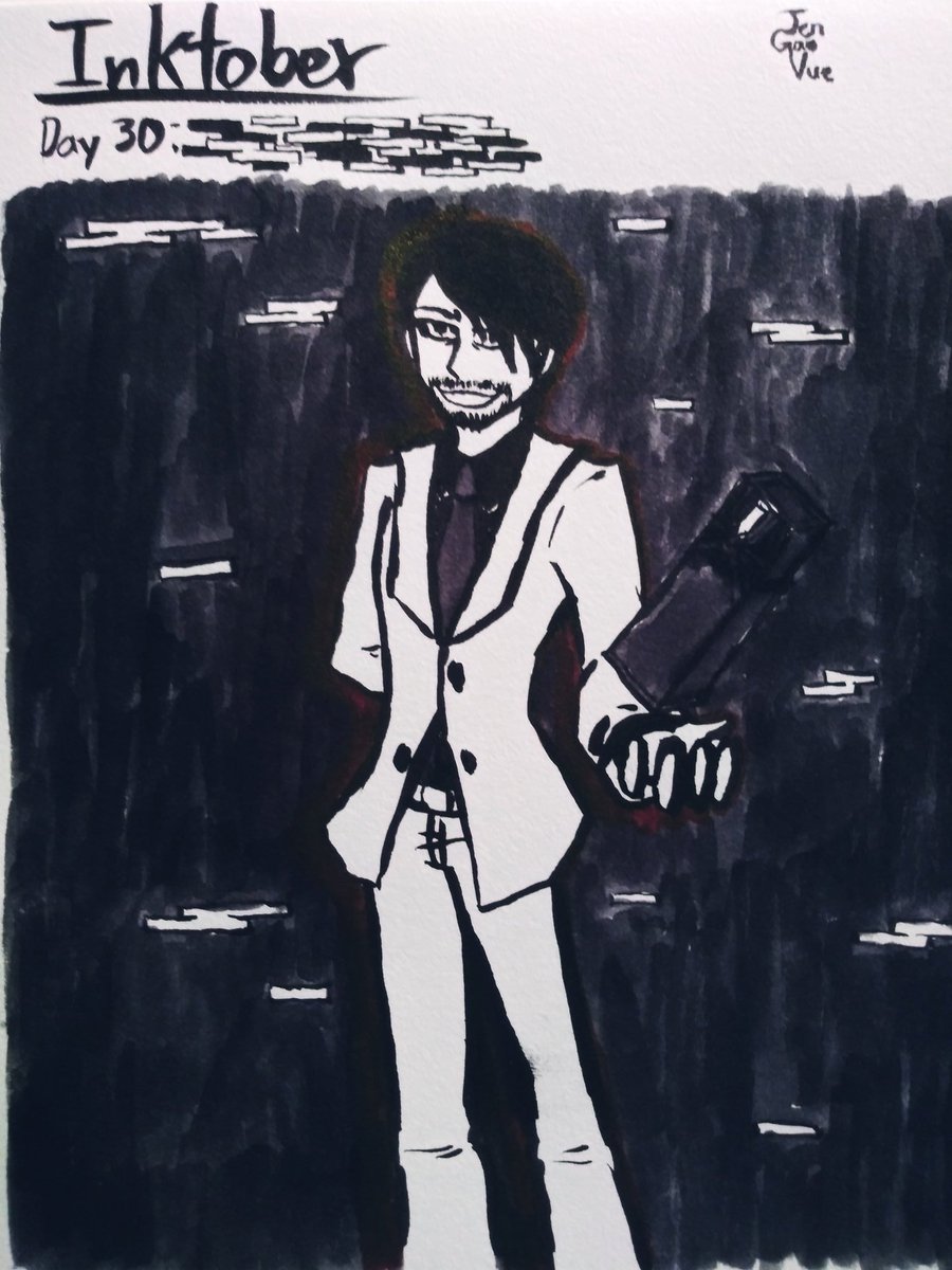 JenniferVue17's tweet photo. Inktober, Day 30: AHWM #myart #Inktober #Inktober2019 #AHWM https://t.co/7n268Cmp3d