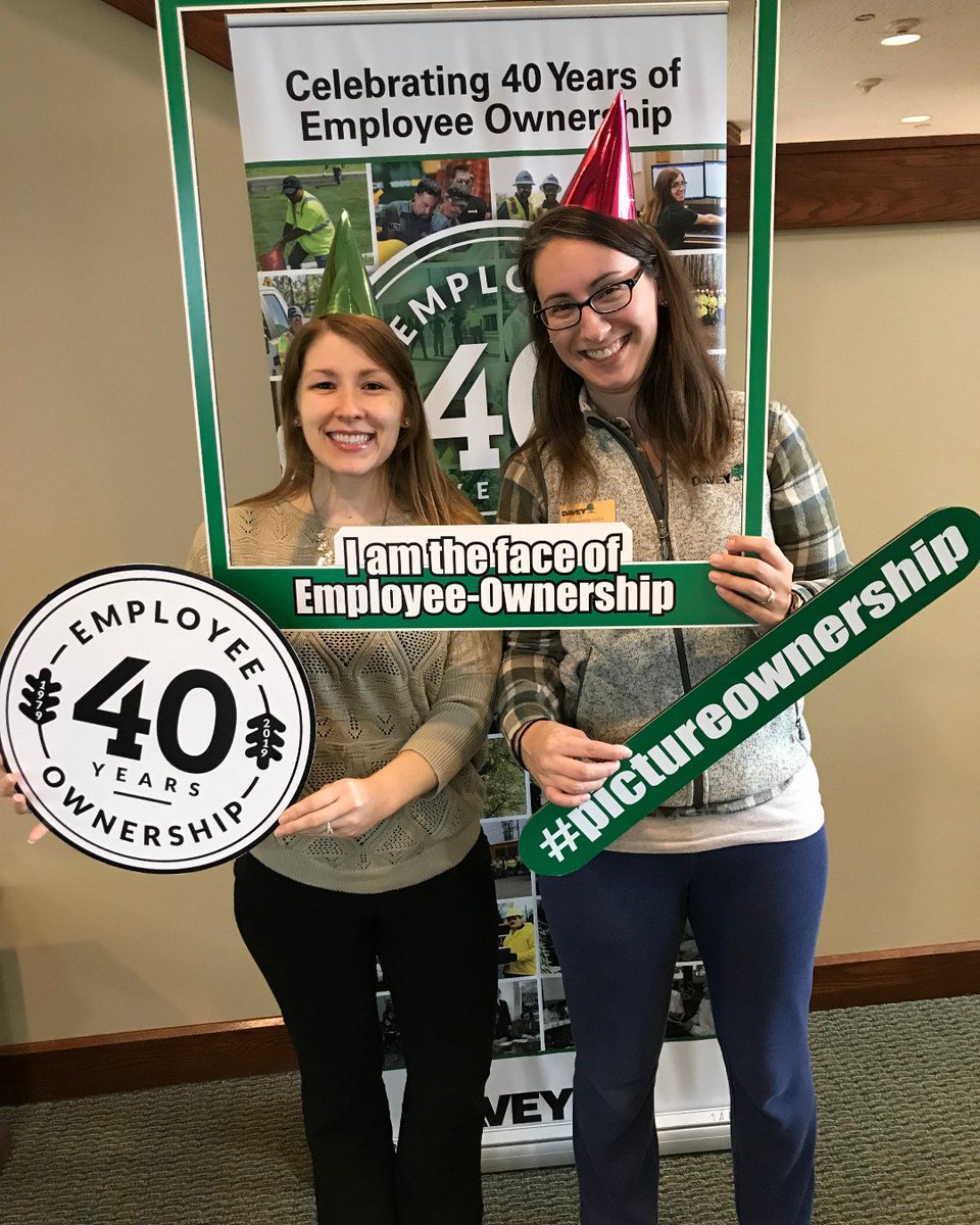 DaveyTree's tweet photo. We've had a TREEmendous month celebrating 40 years of #employeeownership at Davey. As we wrap up #EmployeeOwnershipMonth, we wanted to share some of our faces of employee ownership. Employee ownership wouldn't be possible without our wonderful employees! 🌳💚🌳 #pictureownership https://t.co/U3JX9gmLK2