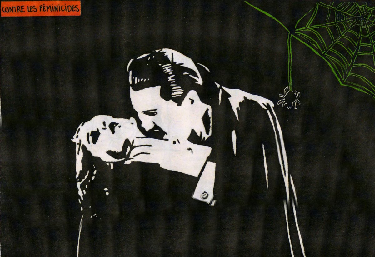 SVR692's tweet image. #HappyHalloween à TOUS🎃
Rentrant de notre chasse aux 🧙‍♀️et 🍬🍭 avec ma fille, je poste ces dessins @Biche_Doe publiés dans @Charlie_Hebdo_ 
TOUTES mes PASSIONS en 4 dessins :
#Fantastique #TexasChainsawMassacre  #Hammer #Politique #Humour #dérision #CharlieHebdo 
et #MortAuxCons