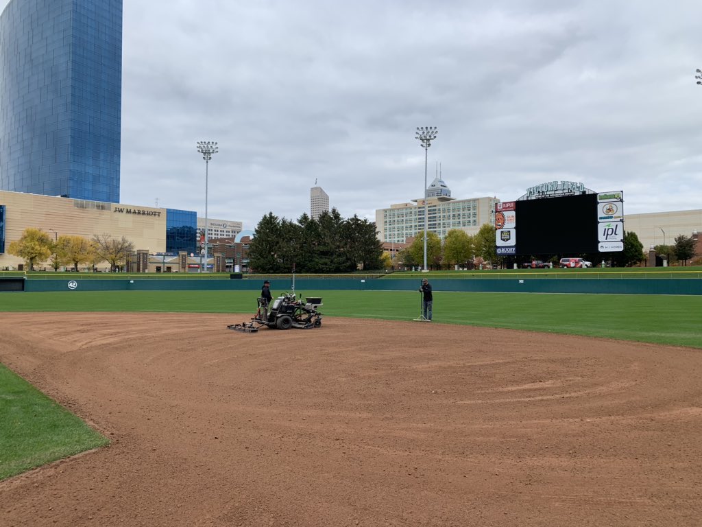 Infield graded!  Thanks <a href="/J_DTurf/">J&D Turf</a>