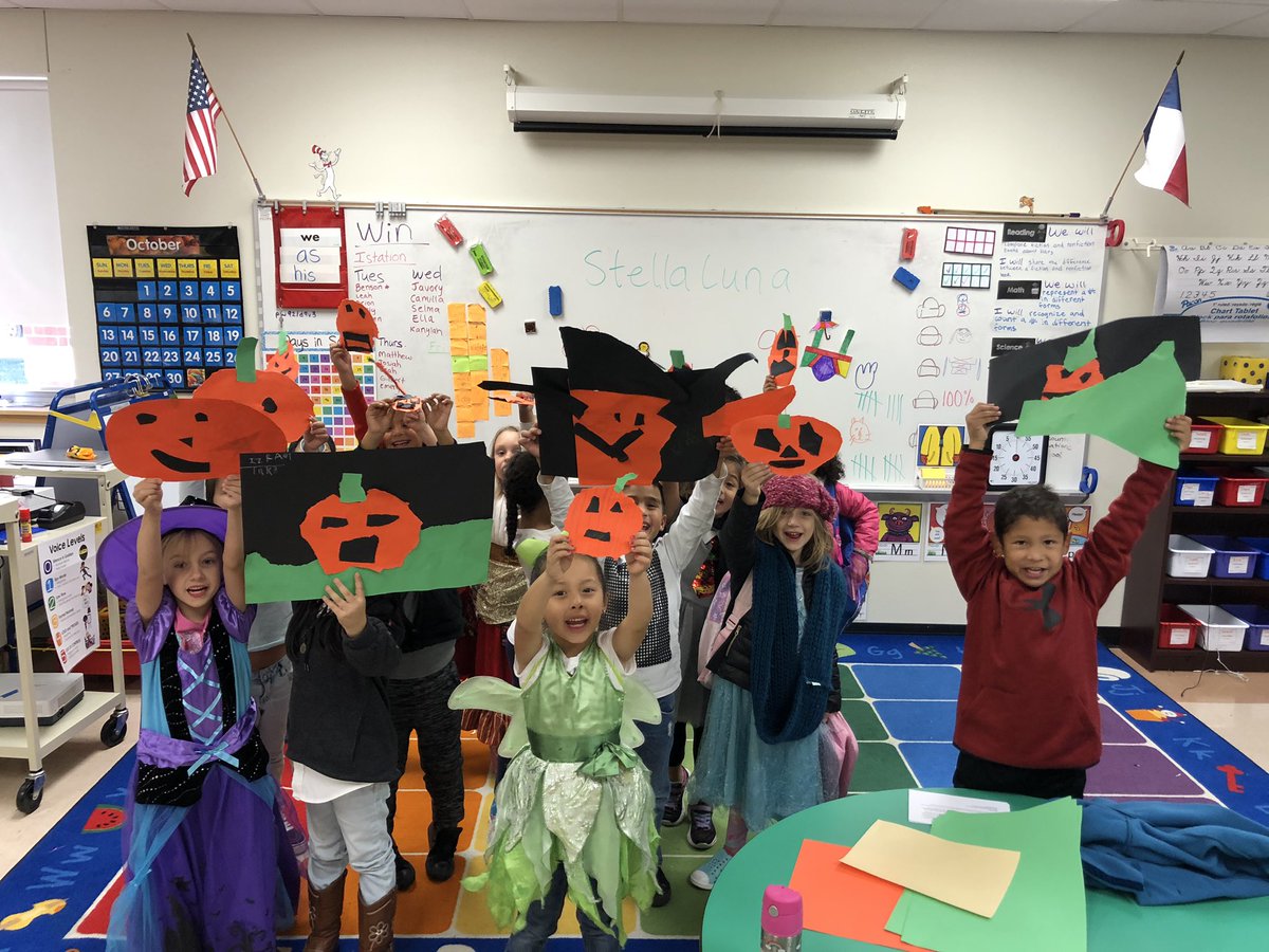 Kindergarten, pumpkins, and AR tests Oh My! Thank you <a href="/MsRowe6/">Madeline Rowe</a> for stopping by with a little treat to our tricks!