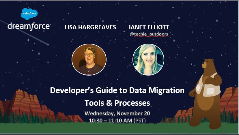 itsmejanet_e's tweet image. Data migrations? Yeah, we&apos;ve done more than a few. Join us at #DF19 to learn about the repeatable process we&apos;ve defined and an awesome tool that will make them go more smoothly.  #WIT @SalesforceDevs 
success.salesforce.com/sessions?event…