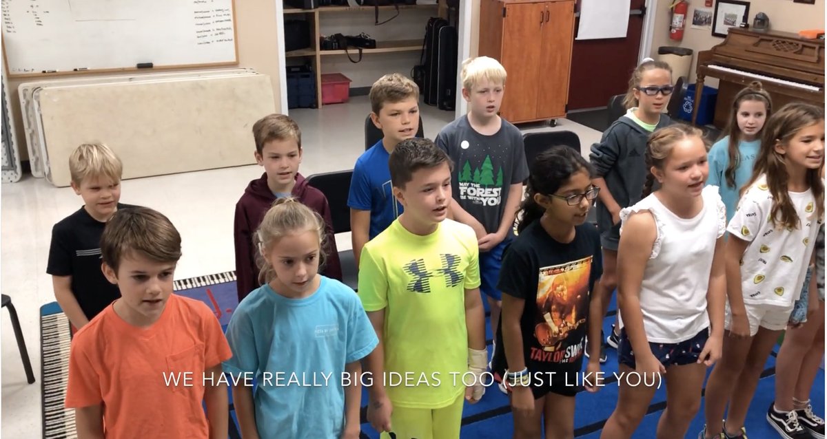 JenWilliamsEdu's tweet photo. Just Kids https://t.co/HI0xzPWsPh @Paulamichele84
ππΆππΆπ
I'll be singing this for days! #thisisEVERYTHING #wevegotbigideastoo #themesongfortheworld #GoalsProject #Peace #SDG16 #TakeActionEdu #K12ArtChat https://t.co/5zY8FEHIMH