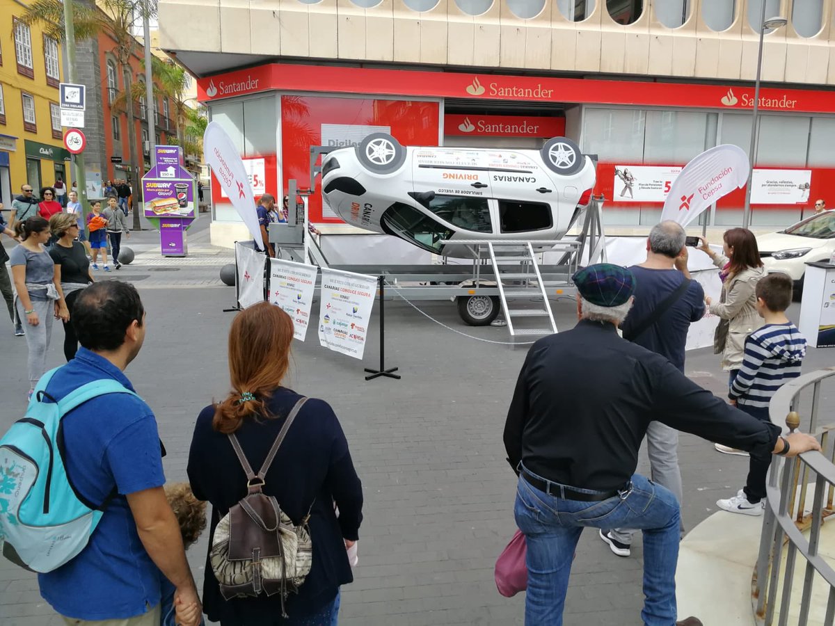 ▶️ Canarias Conduce Segura te invita a conocer su Simulador de Vuelco. Este viernes y sábado, desde las 10:00 h, pásate por la Biosfera y experimenta esa sensación. De paso, disfruta de nuestra prueba. 😉

<a href="/Rallyesdetierra/">#CERT</a>
